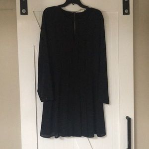 Michael kors black long sleeve dress